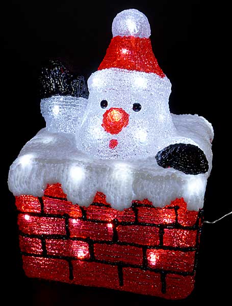 モチーフライト　LEDクリスタル・エントツサンタ　JOA-193 モチーフライト LEDクリスタル・エントツサンタ JOA-193