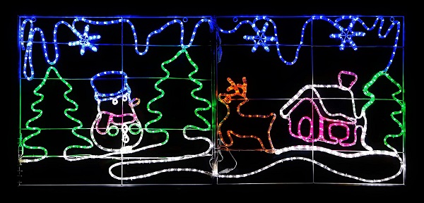 LED熱電子管点火装置DX ウィンタースノーマン WG-1365\u003cBR\u003eクリスマス スノーマン 雪達磨 照度 電飾 かざり付ける クリスマス飾りつけ