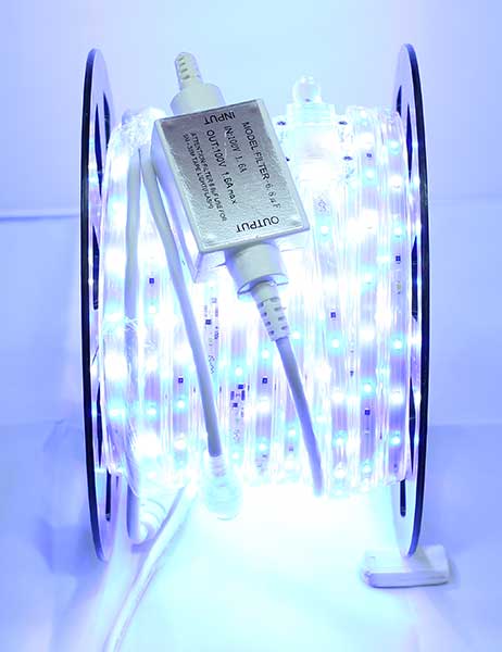 30M SMDフラッシングテープライト ホワイトブルーLED(到着後すぐに利用可能!)|山本人形店