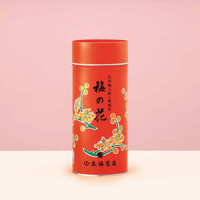 山本海苔店 「梅の花」小缶 焼海苔<br><br>お中元 お歳暮 内祝い お返し お祝い お年賀 御年賀 焼き海苔 味のり お取り寄せ グルメ 土産 のし ギフト 老舗 高級 お供え 贈答 東京 お土産 親戚 お見舞い 日本橋