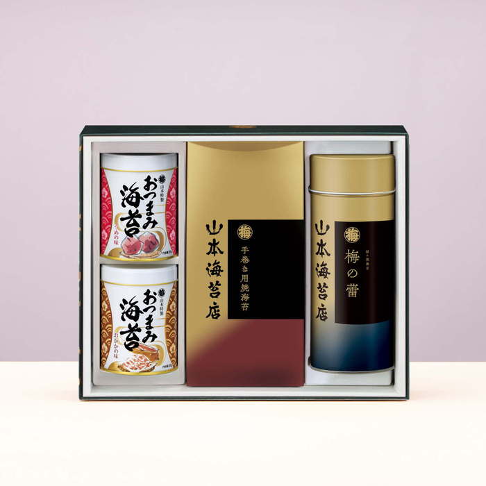 山本海苔店 バラエティ詰合せ<br><br>海苔 焼海苔 味付け海苔 引越し 挨拶 お礼 退職 お祝い 粗品 ギフト 法事 のし おつまみ海苔 高級 セット 人気 おすすめ 敬老