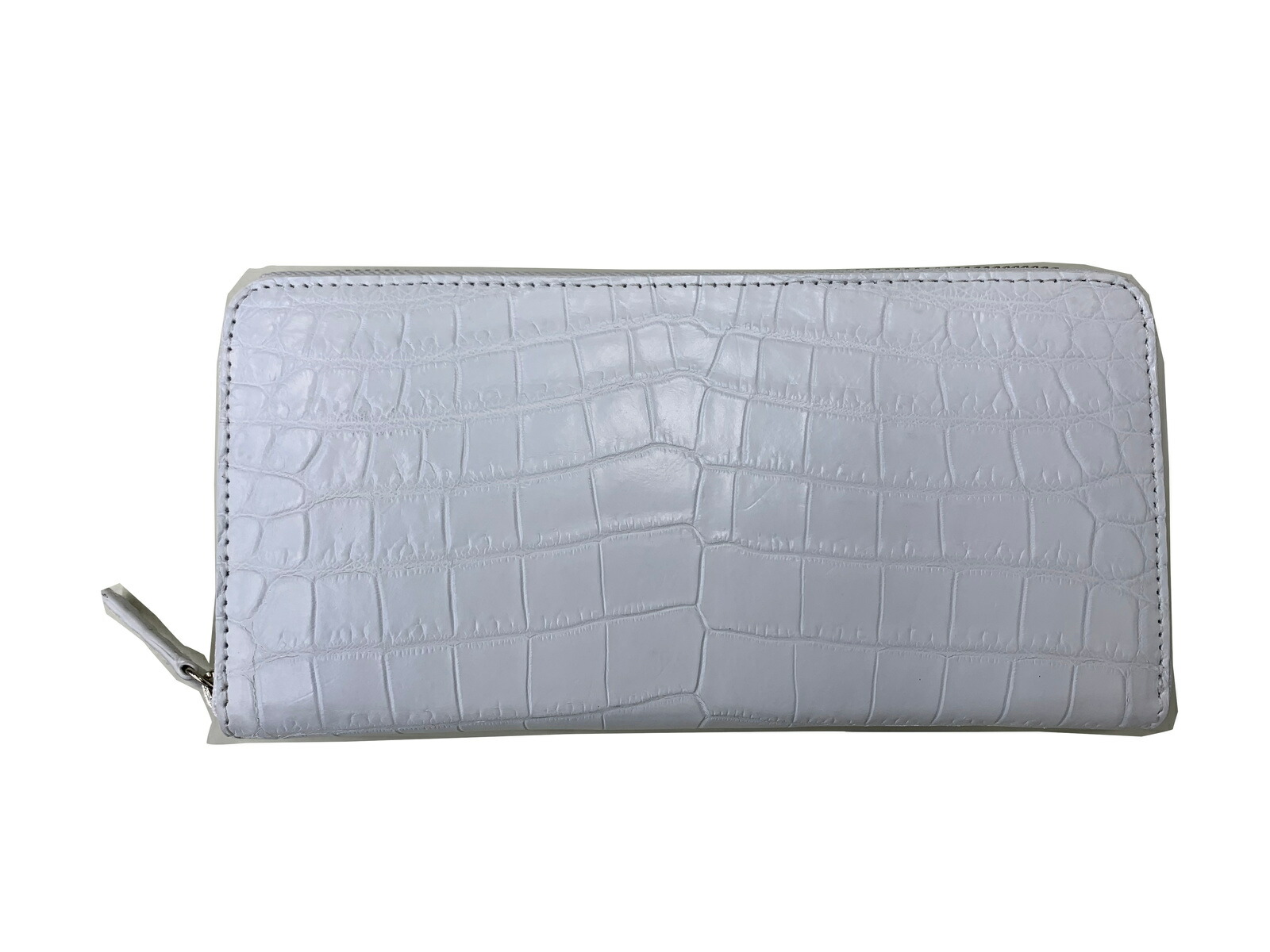 クロコダイル 長財布 日本製 山本製鞄 本革 メンズ ホワイト 山本製鞄クロコダイル メンズ 日本製 ラウンドファスナー長財布 プレゼント 日本製 本革 ワニ革 本革 父 ギフト