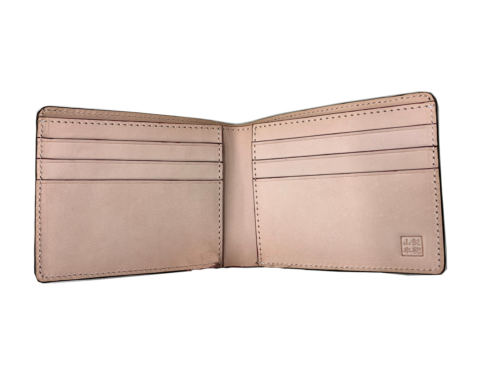 クロコダイル 二つ折り財布 山本製鞄 メンズ 本革 日本製 カーキ 財布
