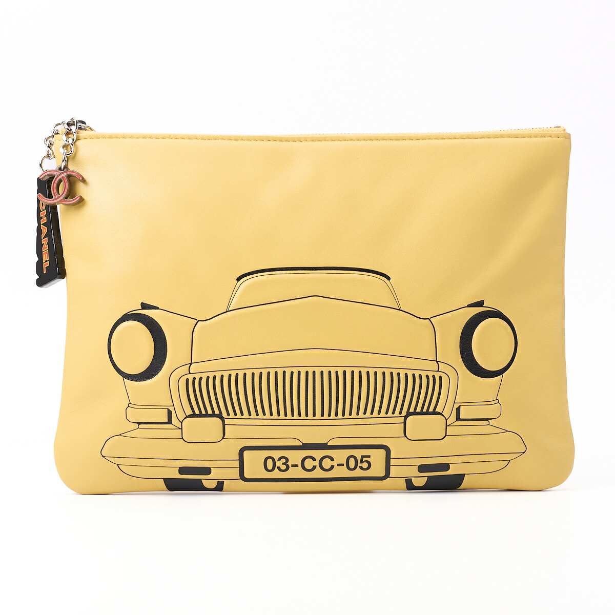 シャネル CHANEL クラッチバッグ ドーヴィルライン イエロー シャネル ドーヴィル ALLU online store｜イエロー(黄色)｜中古