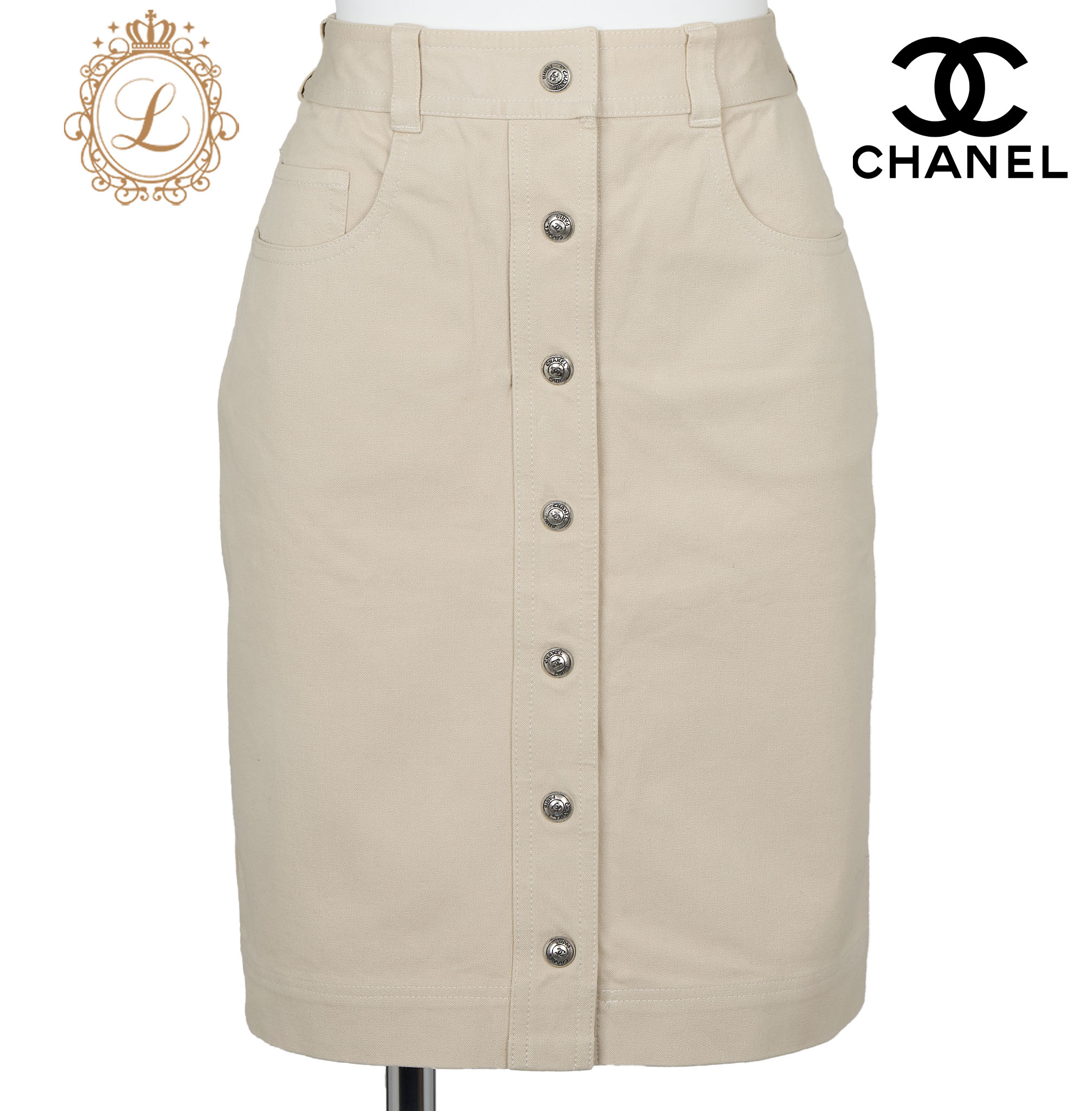 CHANEL シャネル プリーツスカート 楽天市場】【返品可】CHANEL シャネル ココマーク ロゴ カメリア