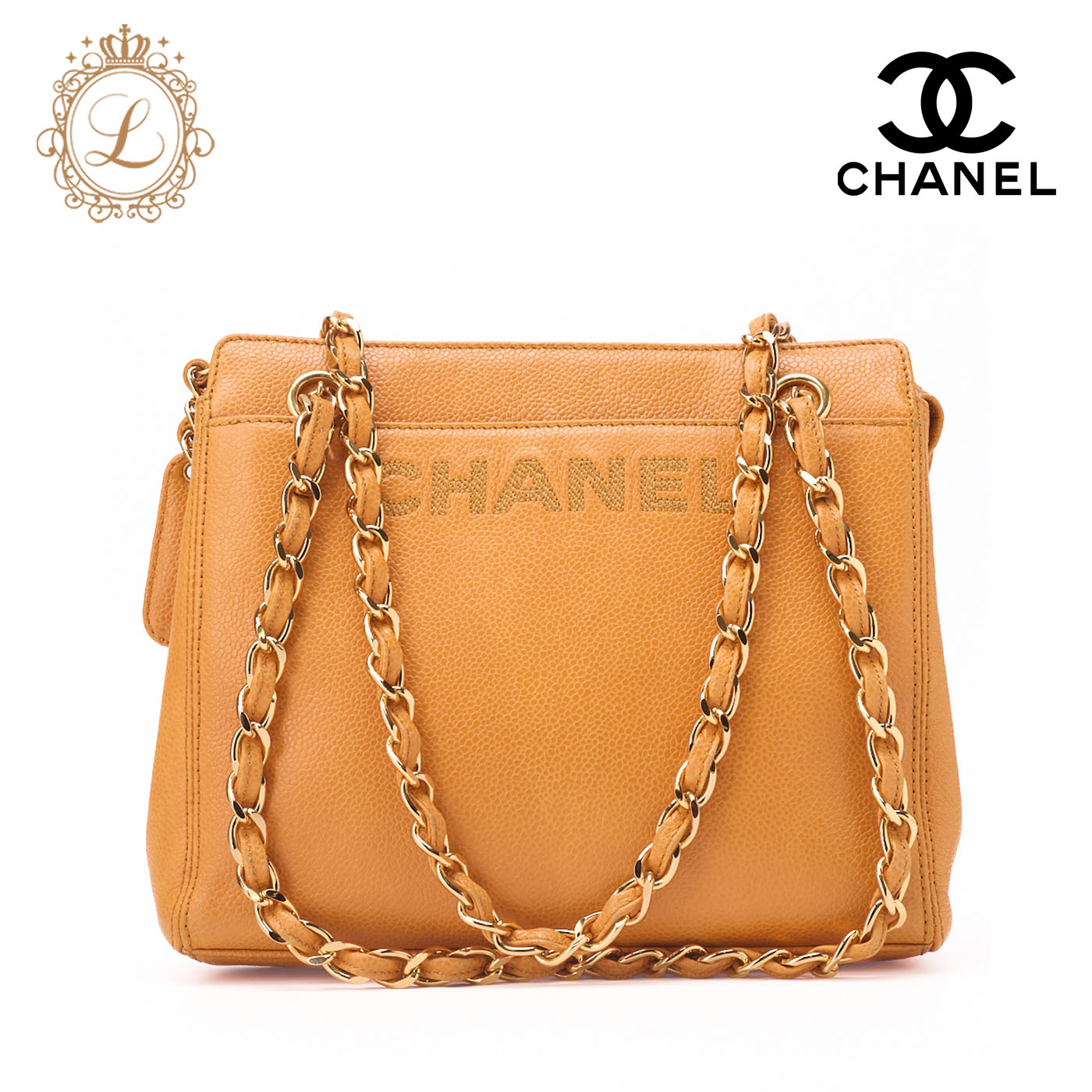 楽天市場】【バッグ】CHANEL シャネル ココマーク トートバッグ