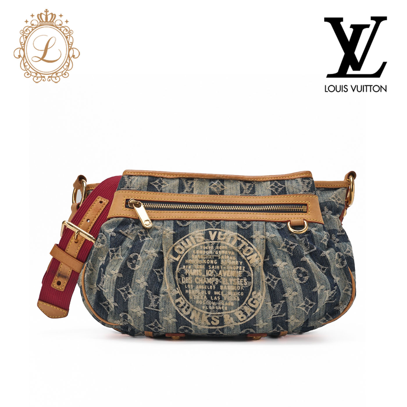 楽天市場】【バッグ】LOUIS VUITTON ルイ ヴィトン モノグラムデニム