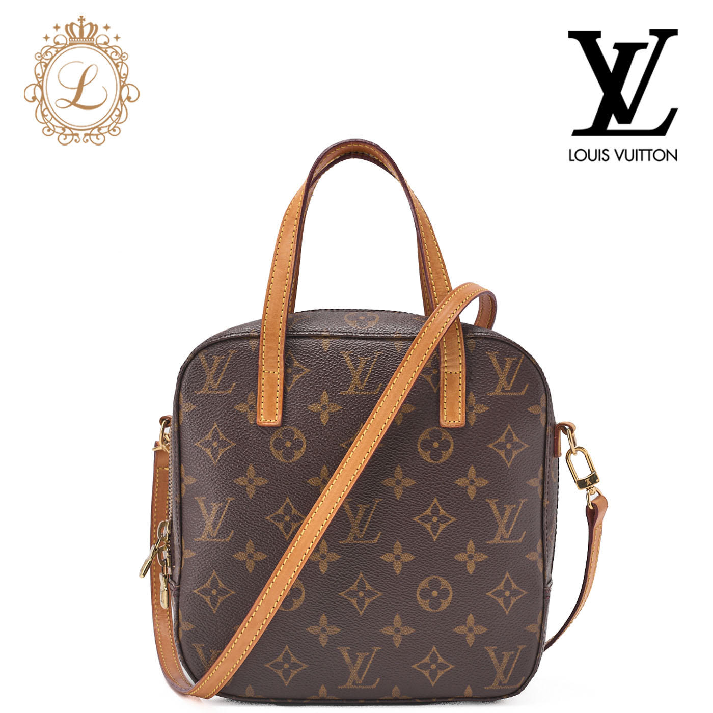 【LOUIS VUITTON】ハンドバッグ　スポンティーニ　モノグラム LOUIS VUITTON ルイ・ヴィトン スポンティーニ モノグラム 2WAY