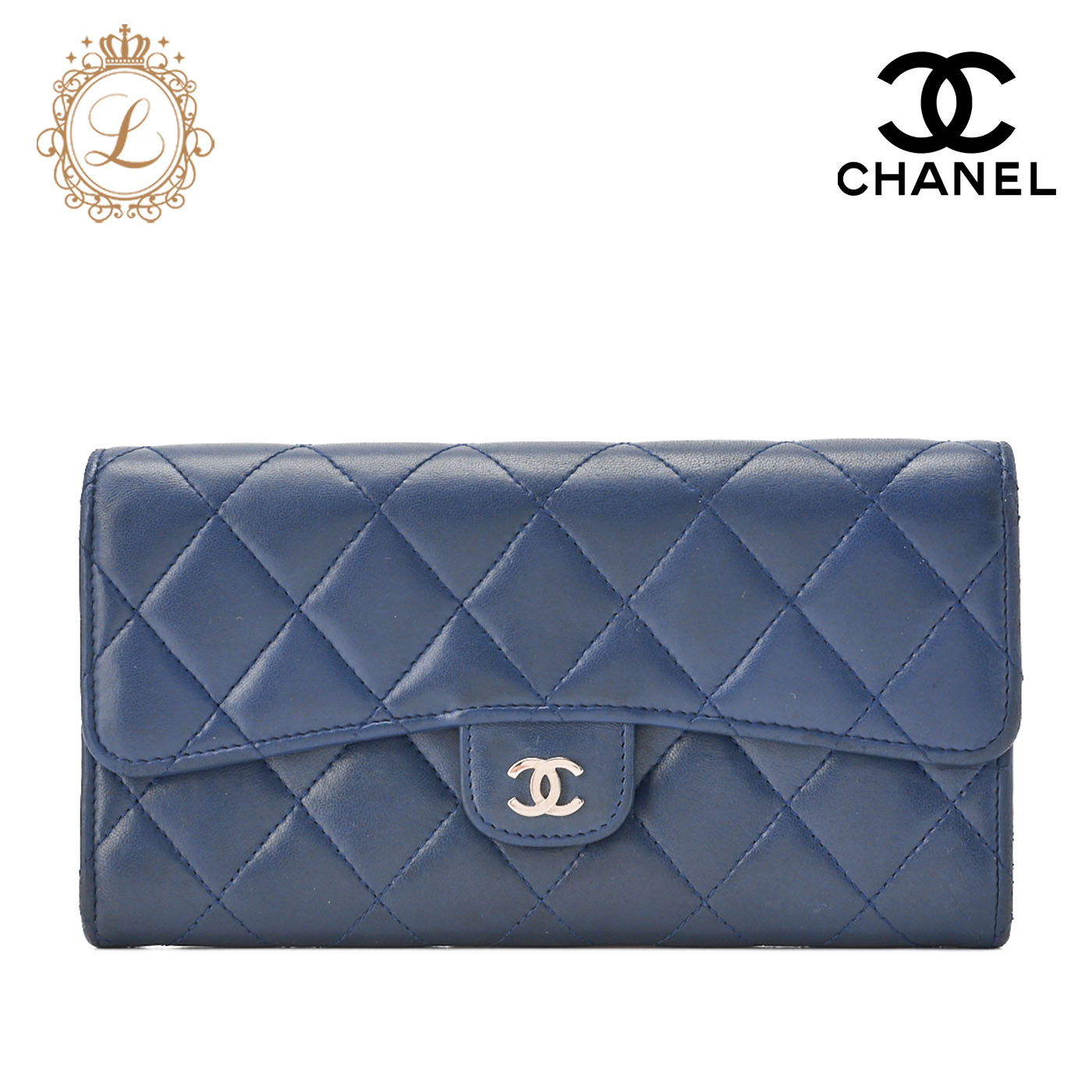 楽天市場】【財布】CHANEL シャネル マトラッセ ブリリアント 2