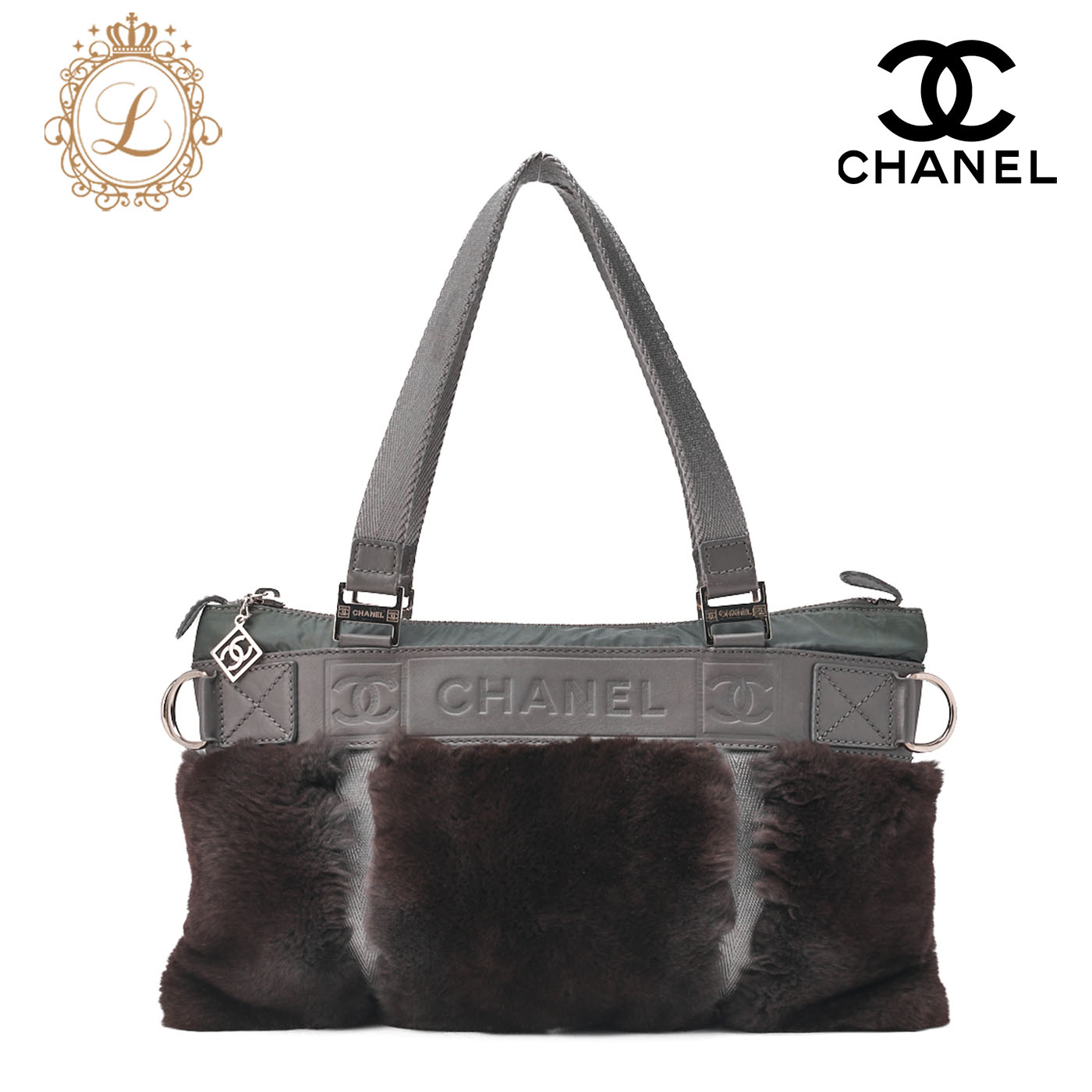 CHANEL シャネル ココマーク ラパン ラビット ファー ハンドバッグ 楽天市場】CHANEL シャネル ラパン チェーンショルダーバッグ