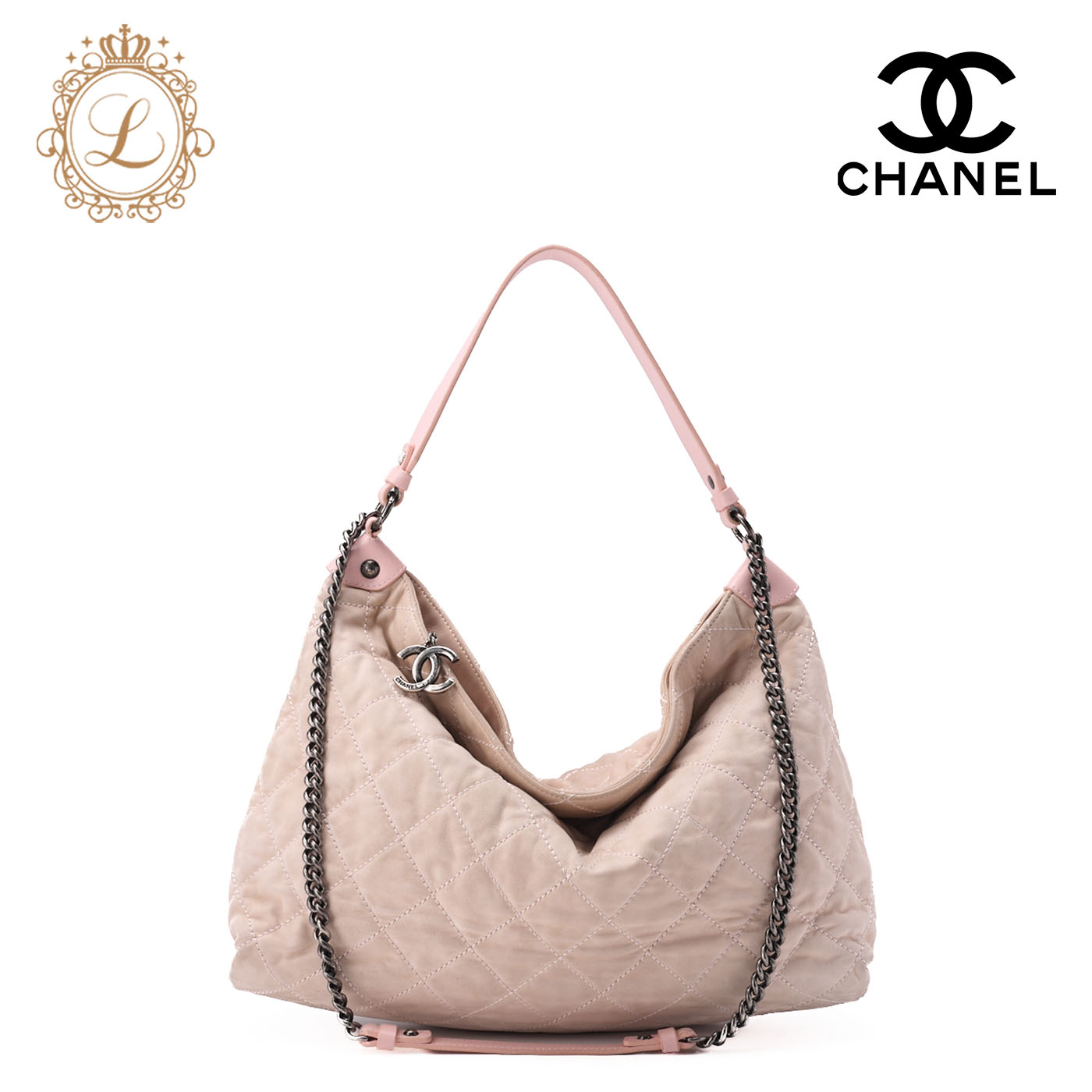 CHANEL キルティングレザーバッグ シルバー 楽天市場】CHANEL シャネル バブルキルト フラップバッグ W