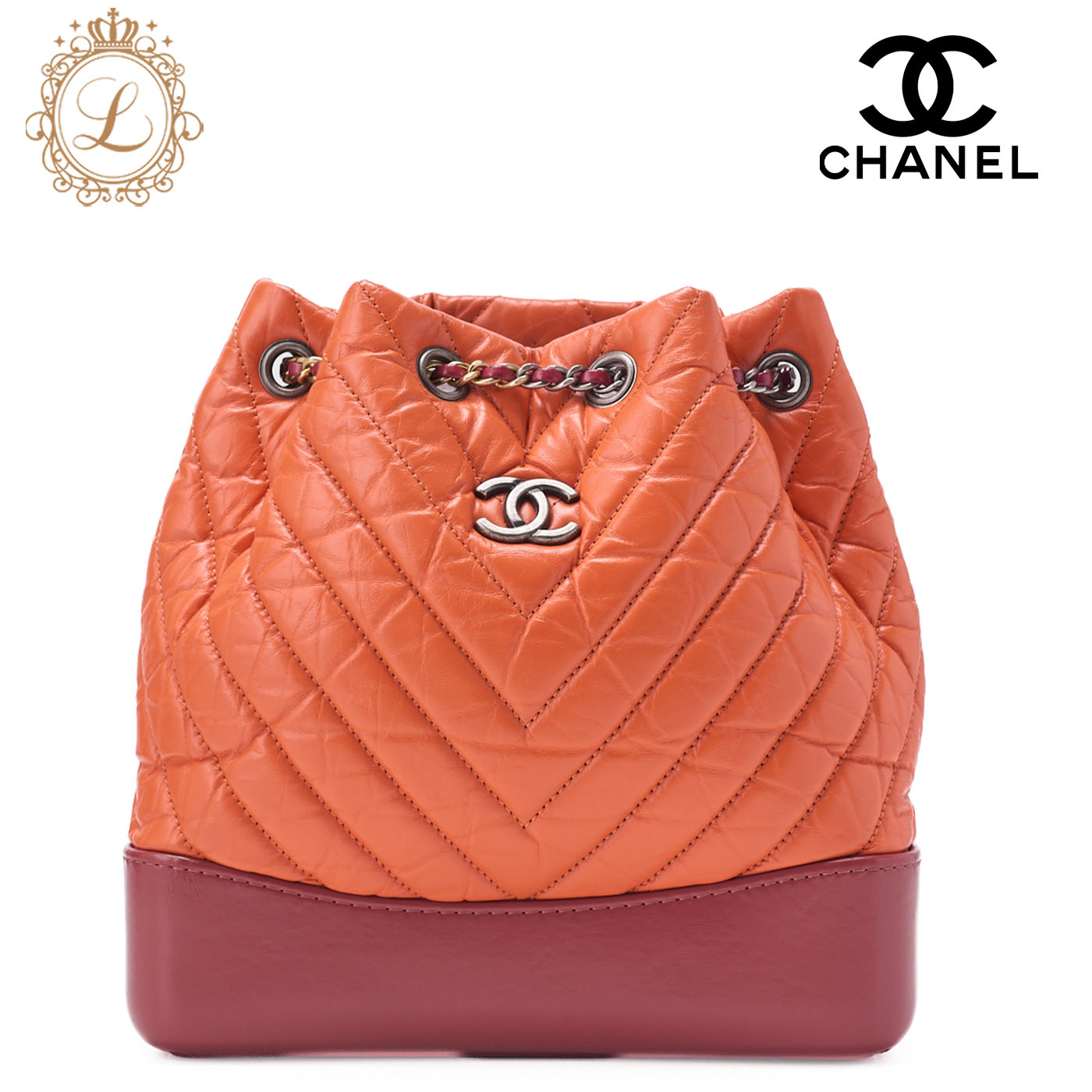 楽天市場】【シャネル】Chanel ガブリエル ヴィンテージ カーフ