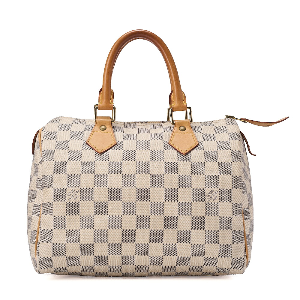 LOUIS VUITTON ルイヴィトン ダミエアズール スピーディ 25 ハンドバッグ N41534 （ゴールド金具）【中古】【送料無料】