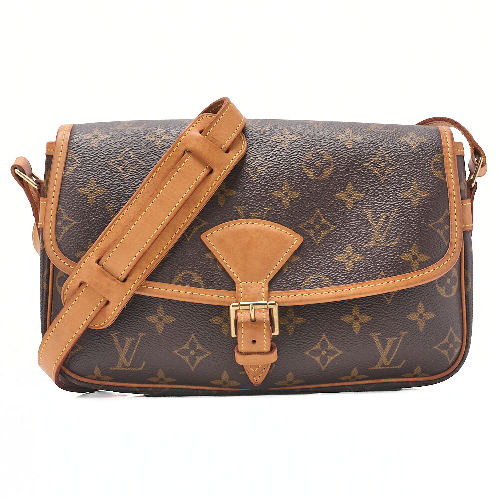 LOUIS VUITTON ルイヴィトン モノグラム ソローニュ M42250 ショルダーバッグ 赤銅色（ゴールド金具）ショルダーバッグ【中古】【貨物輸送無料】