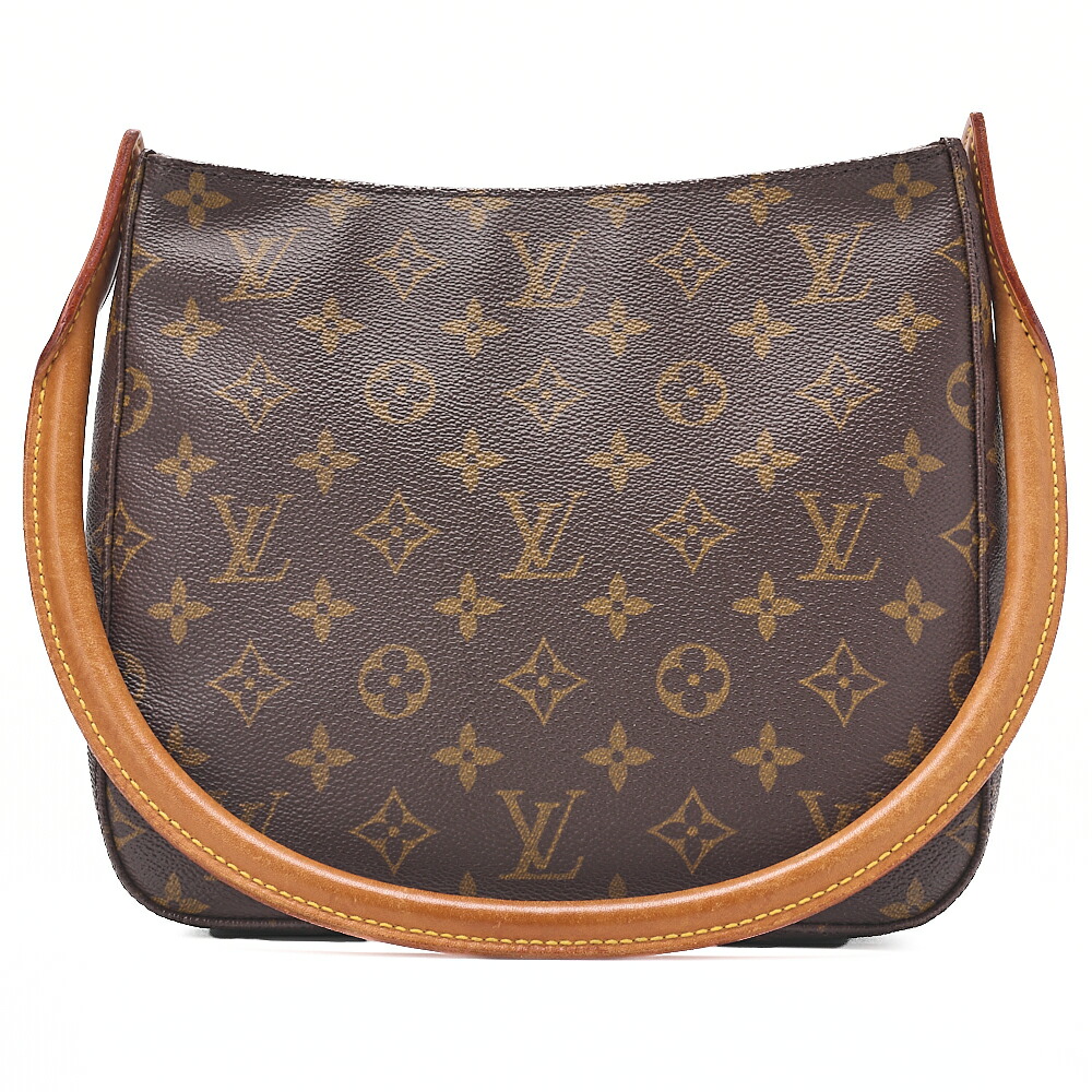 LOUIS VUITTON ルイヴィトン　モノグラム　ルーピングＭＭ　ワンショルダー　Ｍ51146 　ブラウン（ゴールド金具）ショルダーバッグ【中古】【送料無料】 80,300円