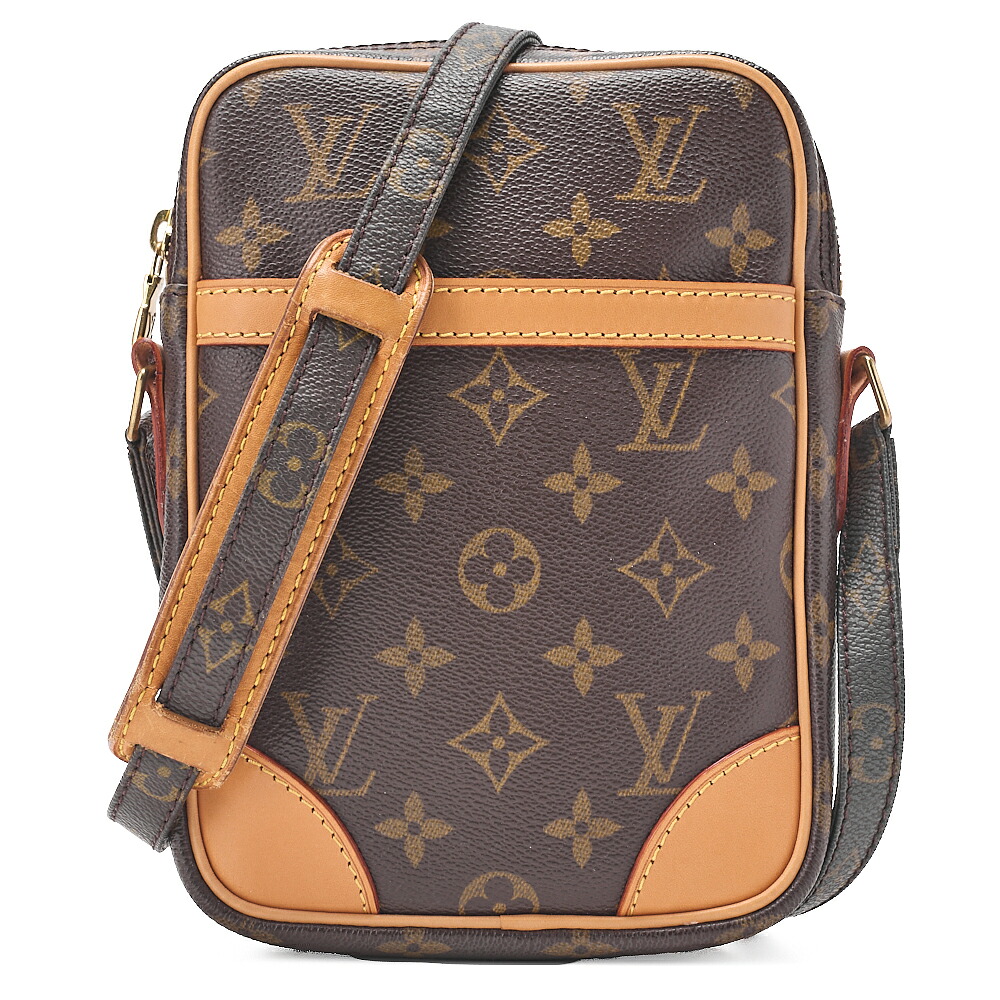 LOUIS VUITTON ルイヴィトン ショルダーバッグ  モノグラム  ダヌーブ  M45266  赤銅色（ゴールド金具）【中古】【貨物輸送無料】
