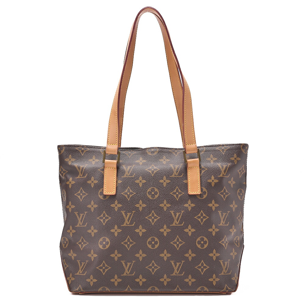 LOUIS VUITTON ルイヴィトン トートバック モノグラム  河馬洋琴 M51148 赤銅色（ゴールド金具）【中古】【貨物輸送無料】