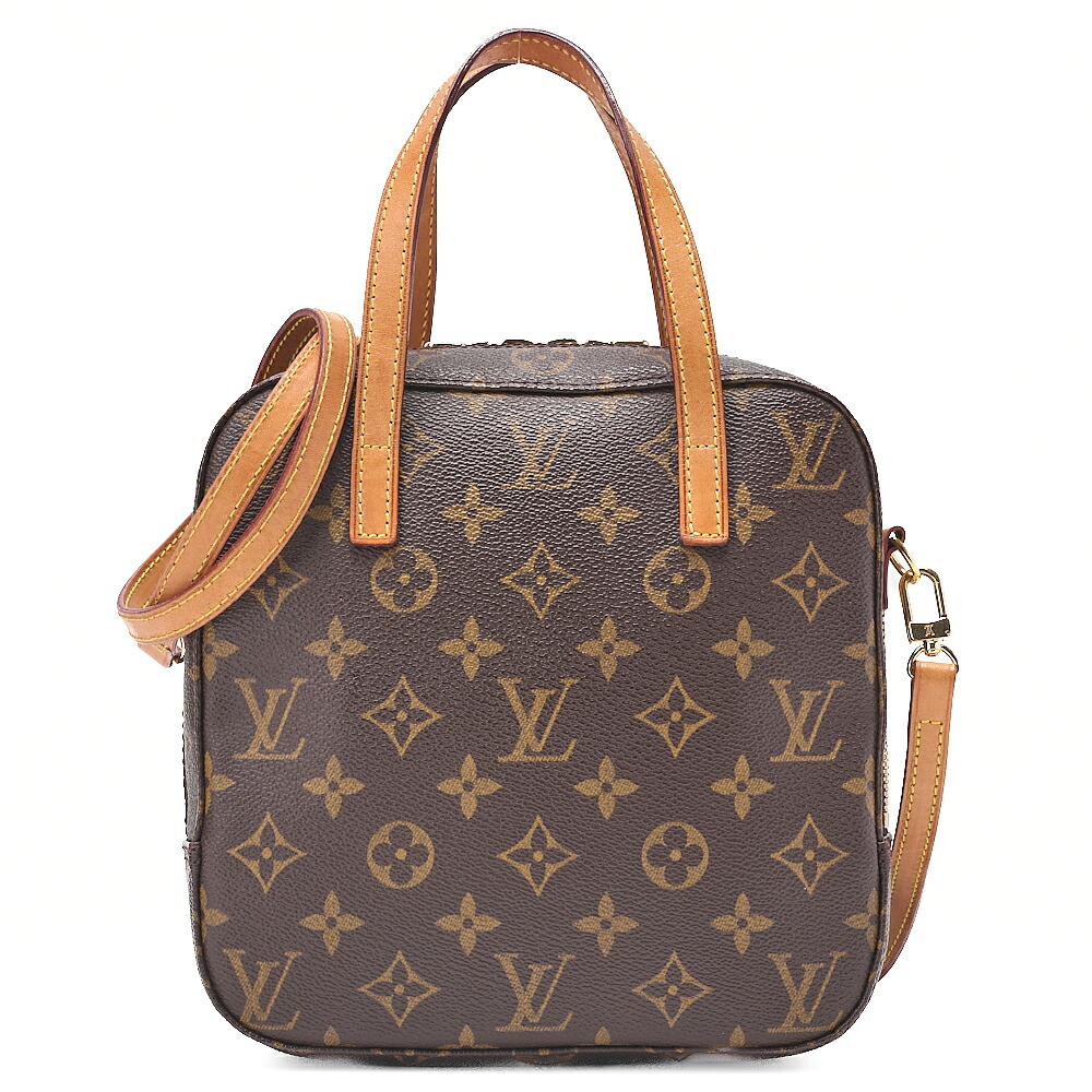 LOUIS VUITTON ルイヴィトン モノグラム  スポンティーニ 2WAY ハンドバッグ  M51242 （ゴールド金具）ショルダーバッグ【中古】【貨物輸送無料】