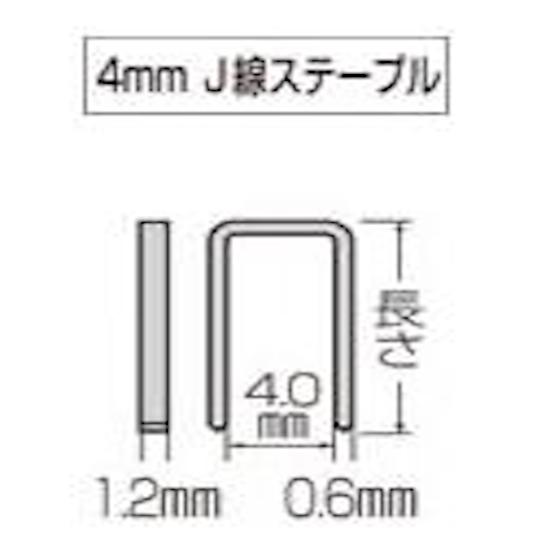 【正規店】 マキタ Ｊ線ステープル F-80143 ステンレス 無地 幅4mm 長さ25mm 425JS makita