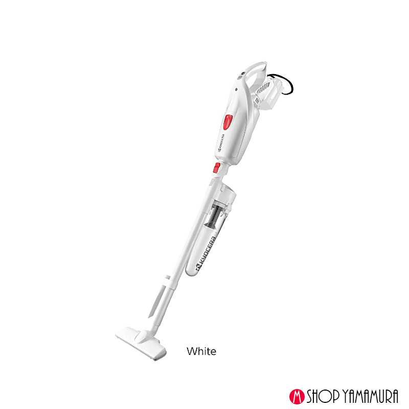 KYOCERA(京セラ) 充電式 クリーナー 黒 [本体のみ/バッテリー・充電器別売] DHC181 : 京セラ(Kyocera) 旧リョービ プロ用 充電式クリーナー 黒 バッテリー・充電器付属 DHC181L5  681658A  HEPAフィルターで微細な粉じんをキャッチして排気をクリーンに吸込仕事率100W\u0026騒音値67dBの高い吸引力と静音性を兼備粉じんの分離性能