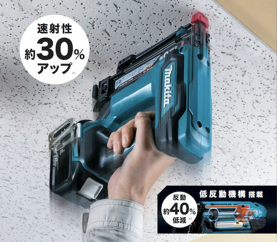 マキタ 充電式タッカ ST421DRG makita （バッテリ・充電器付） 送料