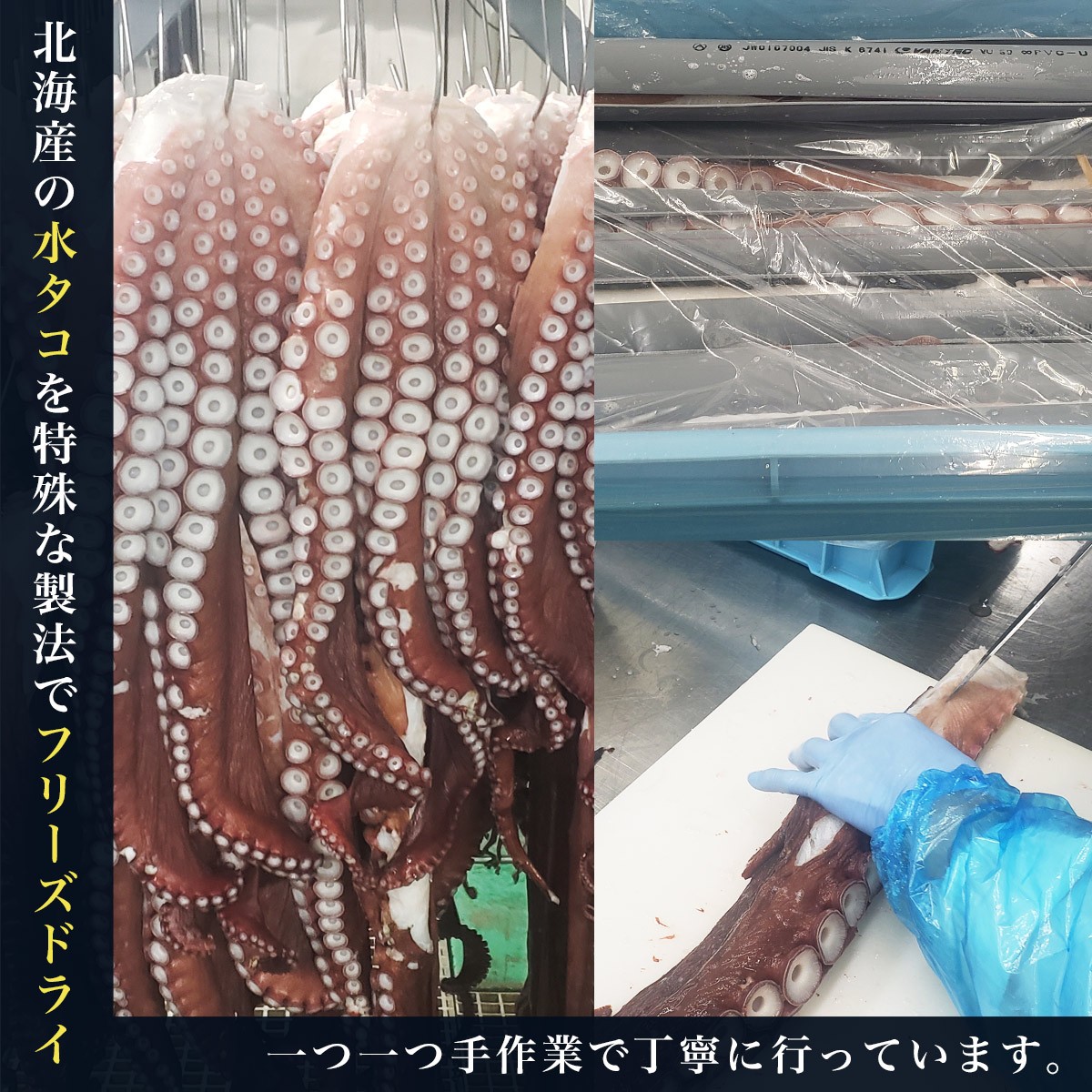 お中元ギフト 特別セット タコ刺し タコの刺身 タコ たこ 鮭とば 80g 北海道 蛸 刺し身 年越そば 刺身 水タコ フリーズドライ 北海産 本格