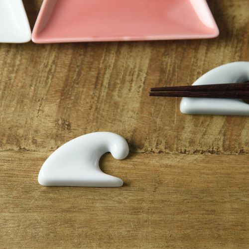 楽天市場】飯高幸作 箸置き 三日月型 織部 / kousha ceramic works