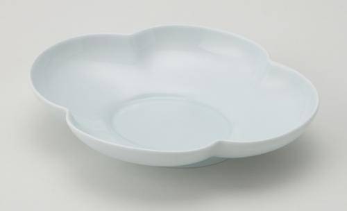 楽天市場】深山(miyama.) 瑞々 8寸すみきり長皿 青白(24.5x14.5cm