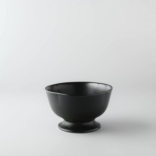深山(miyama.) pote-ポテ- デザートボウル 鉄黒 日本製 美濃焼 洋食器 ボウル 鉢