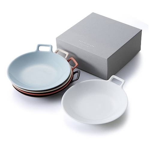 深山(miyama.) totte plate プレートL 5色組 日本製 美濃焼 洋食器