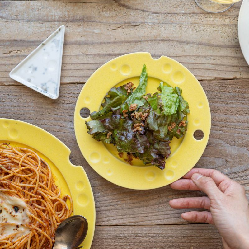 楽天市場】深山(miyama.) cheese-チーズ- 豆皿 イエローチーズ 日本製