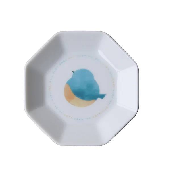 楽天市場】こものの suisai カワセミ 八角小皿 8.5cm 日本製 美濃焼