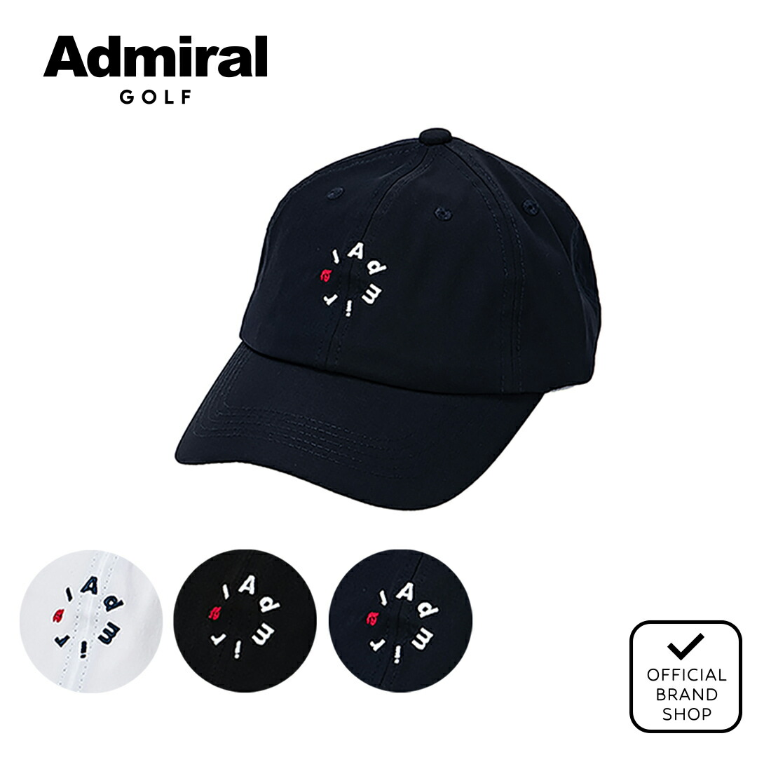 【正規販売店】[Admiral GOLF] サークルロゴレディースキャップ キャップ 帽子 レディース ゴルフ ノーマル アドミラル ADMB5A09 ヤマニゴルフ