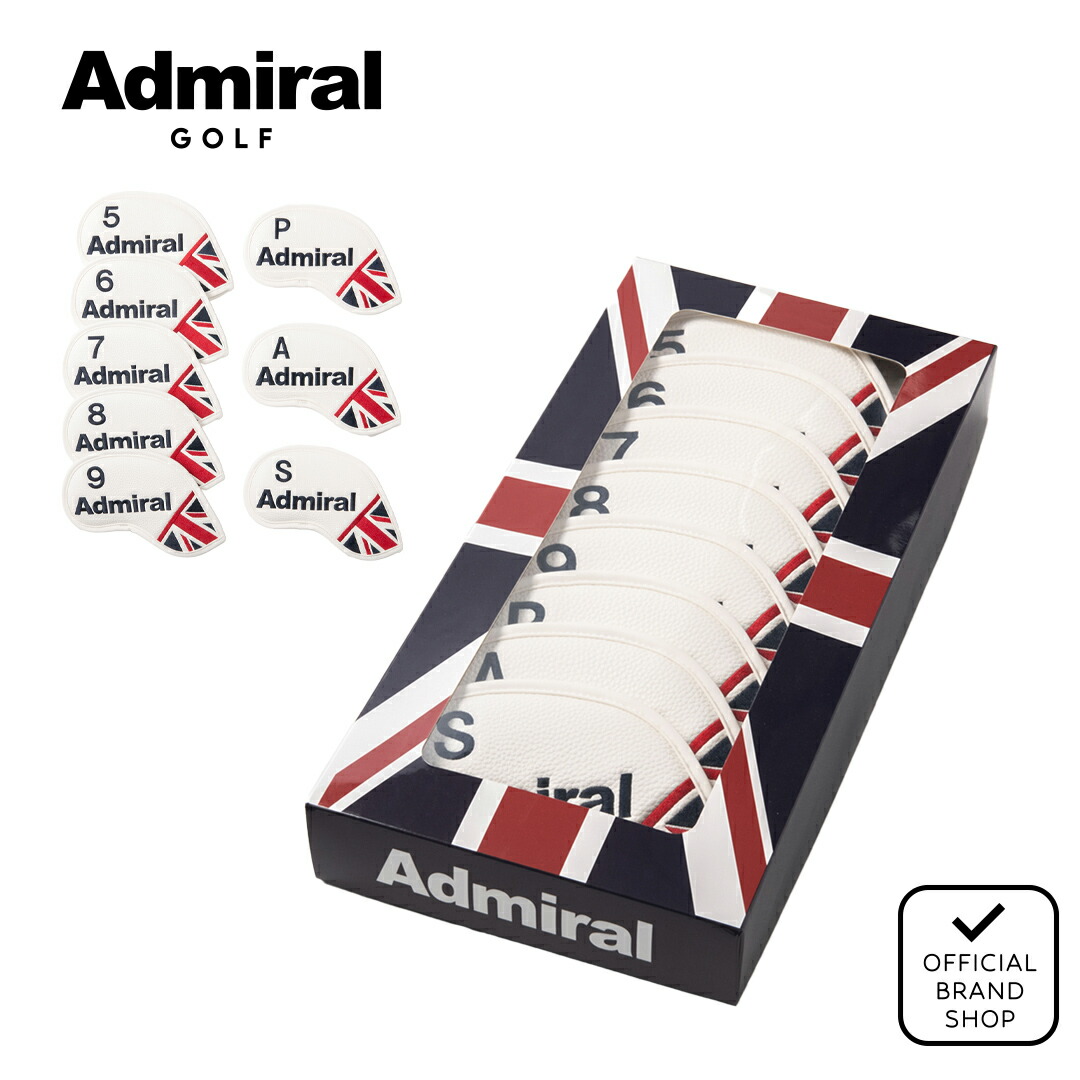 【正規販売店】[Admiral GOLF] ヘッドカバー アイアンセットユニオンジャック ユニセックス メンズ レディース ゴルフ ヘッドカバー アイアン アドミラル ADMG5BH5 ヤマニゴルフ
