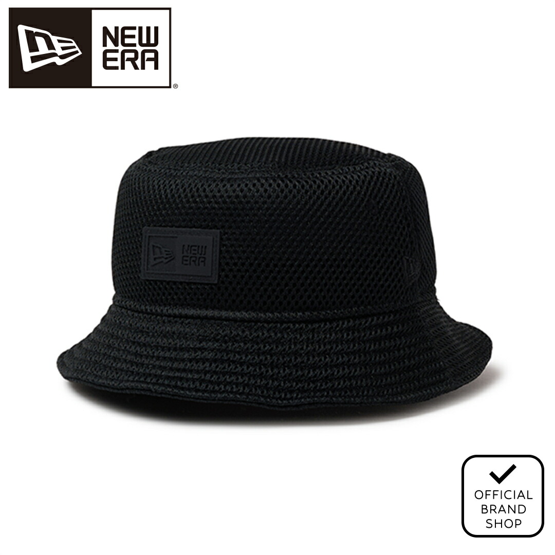 【New Era】NY Bucket Hat ニューエラ ロゴ バケットハット 楽天市場】NEW ERA ニューエラ BUCKET-01SIDE MESH BLK MS