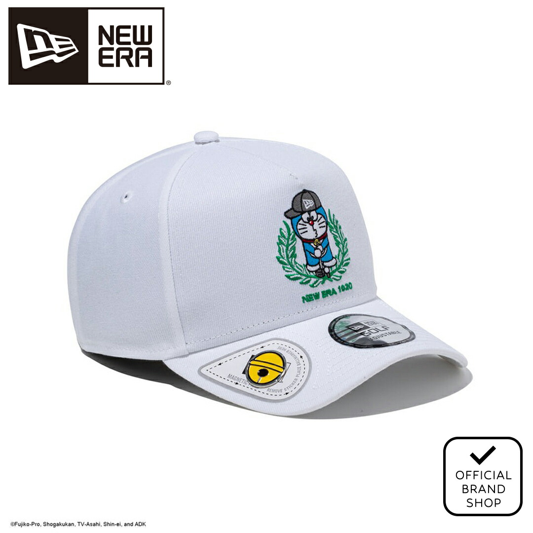 【正規販売店】[NEW ERA] [GOLF] 【ドラえもん】 9FORTY A-Frame On Par ドラえもん NEW ERA 1920 ホワイト キャップ 帽子 マーカー付き ユニセックス メンズ レディース ゴルフ ニューエラ 14935398 ERMZ622R ヤマニゴルフ