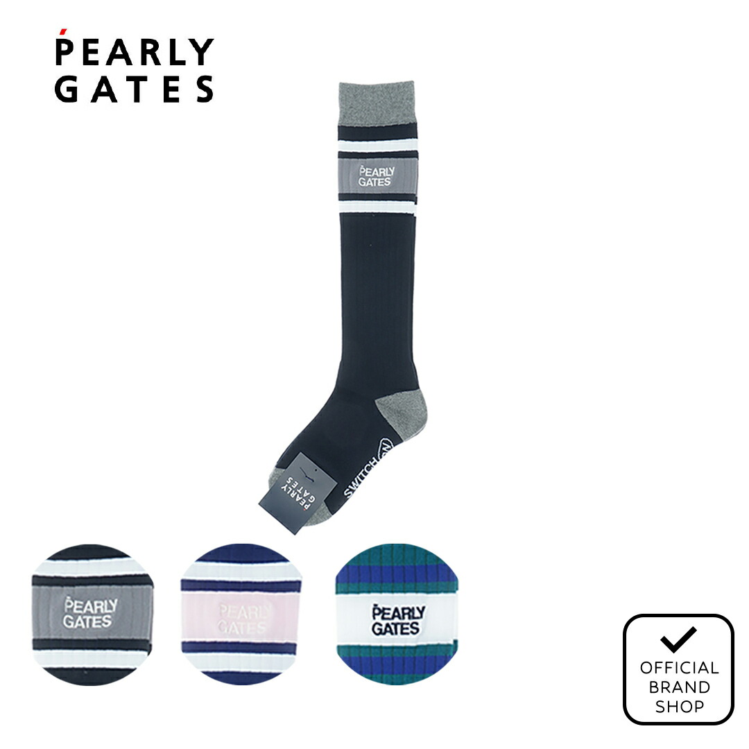 パーリーゲイツ　ゴルフ靴下 楽天市場】【NEW】PEARLY GATES パーリーゲイツスマイルPG