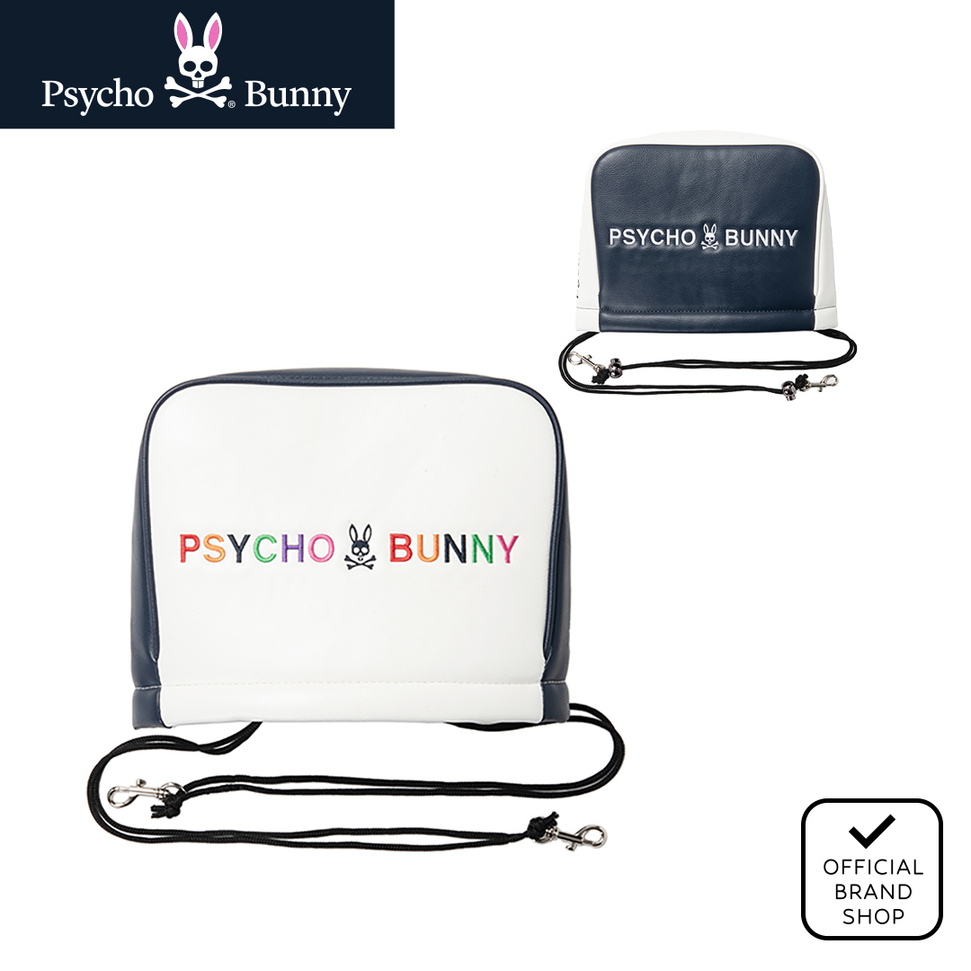 【正規販売店】[Psycho Bunny]ヘッドカバーアイアン PU ユニセックス メンズ レディース ゴルフ ヘッドカバー アイアン サイコバニー PBMG4FH4 ヤマニゴルフ