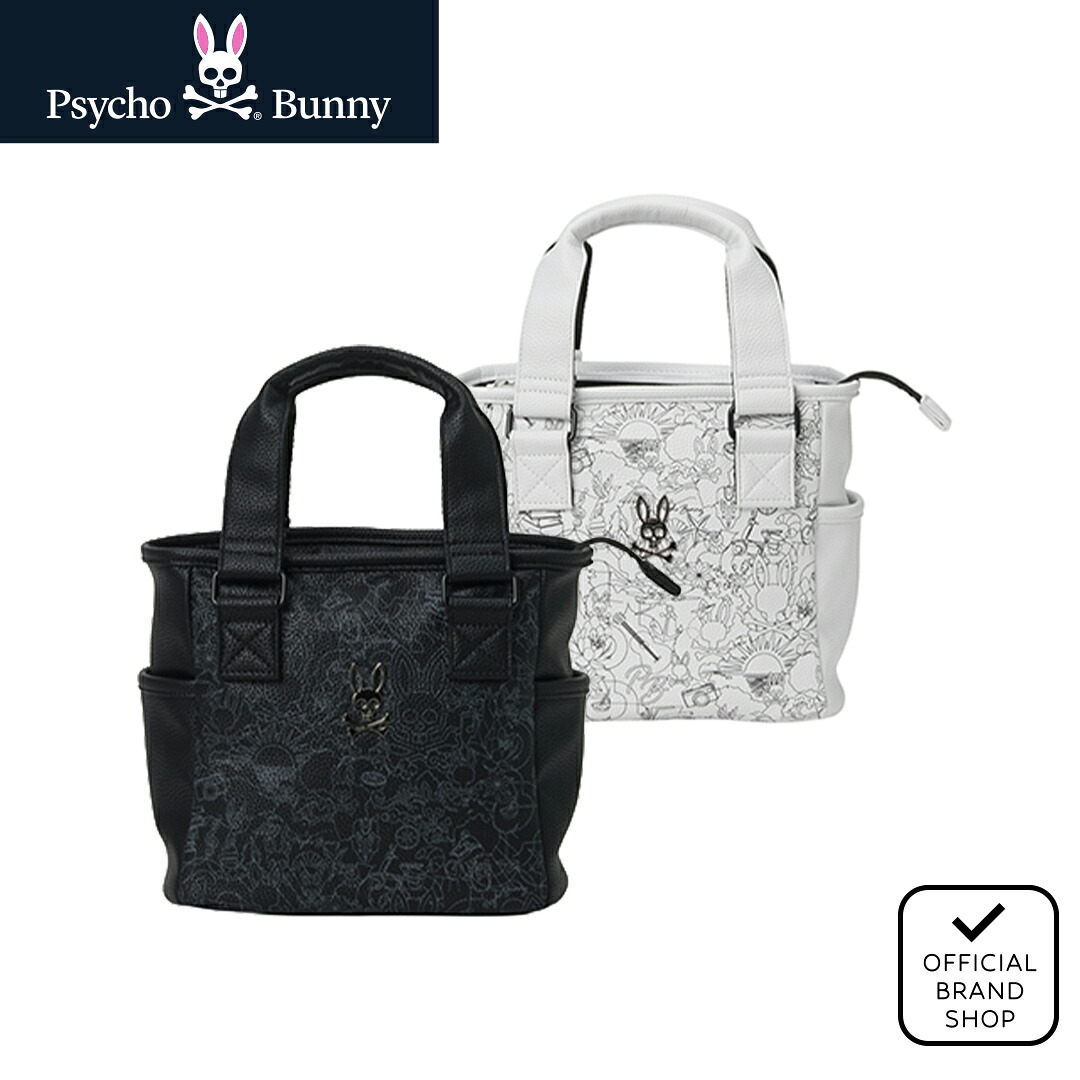 【正規販売店】[Psycho Bunny] ラウンドバッグ MONOTONE EDITION ユニセックス メンズ レディース ゴルフバッグ ラウンドバッグ カートバッグ ゴルフ バッグ サイコバニー PBMG6BR3 ヤマニゴルフ｜YAMANI GOLF 店