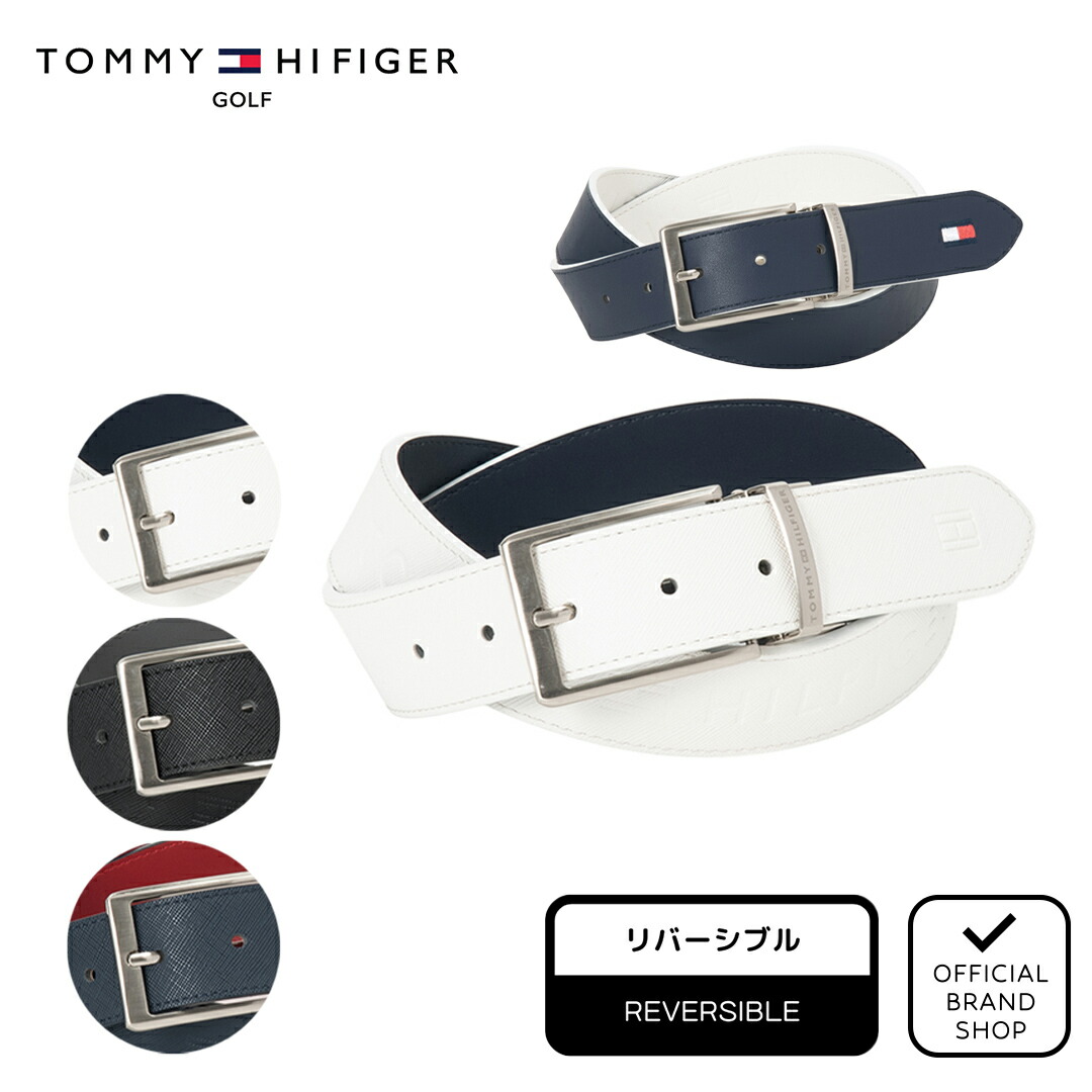 【正規販売店】[Tommy Hilfiger Golf] ベルト リバーシブル ユニセックス メンズ レディース ゴルフ ベルト トミー ヒルフィガー ゴルフ THMB6SV6 ヤマニゴルフ