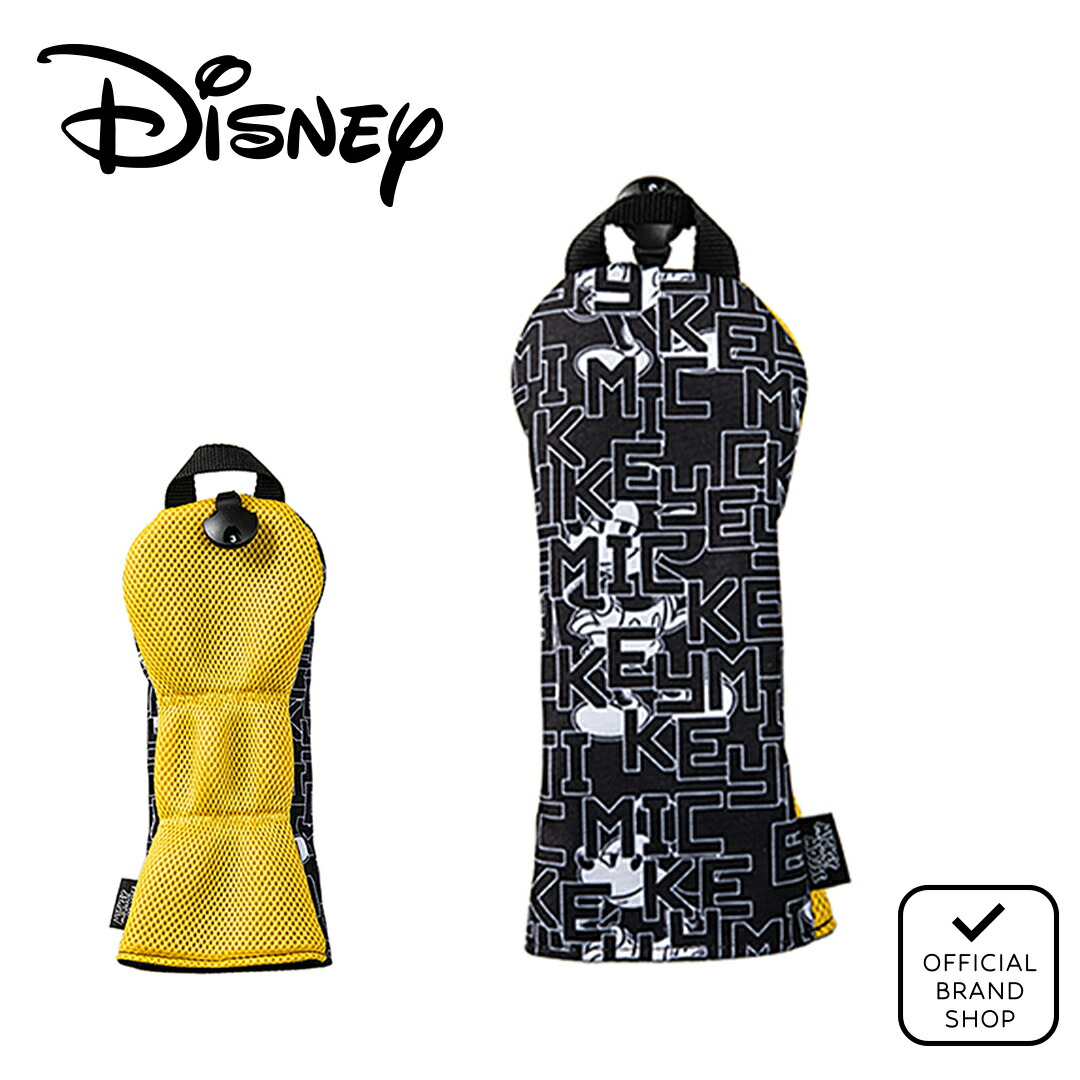 【正規販売店】[DISNEY] MONOTONE MICKEY GOLF H/C FAIRWAY ユニセックス メンズ レディース ゴルフ ヘッドカバー フェアウェイ ディズニー XYMG5SH2 ヤマニゴルフ
