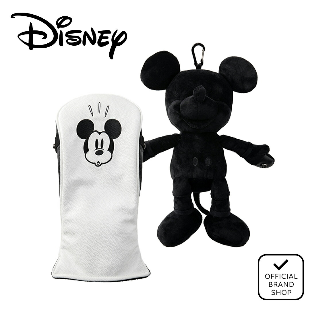 【正規販売店】[DISNEY] DISNEY HC W/POUCH #1W ドライバー用 (460cc対応) ポーチ ユニセックス メンズ レディース ゴルフ ヘッドカバー ドライバー ぬいぐるみヘッドカバー ミッキー ディズニー XYMG6SH4 ヤマニゴルフ