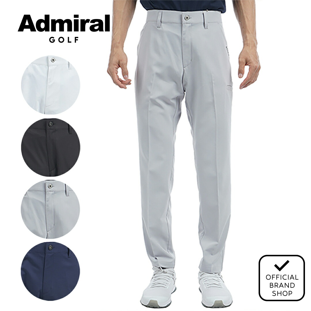 Admiral - coco 中古 アドミラルゴルフ Admiral Golf メンズ パンツ M 白 ホワイト  ロングパンツ ストレッチ Admiral - coco 中古 アドミラルゴルフ Admiral Golf メンズ