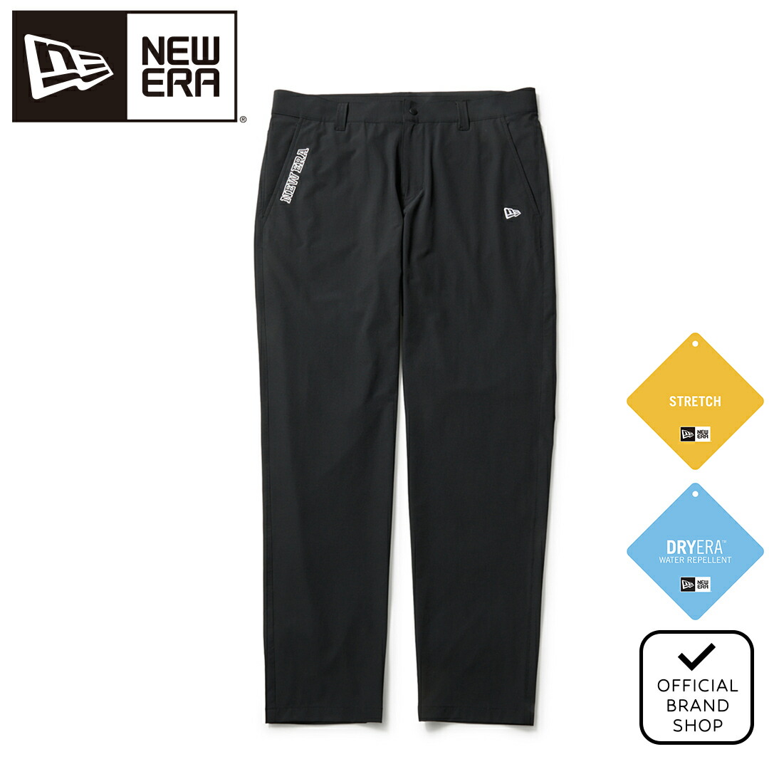 【正規販売店】[NEW ERA] [GOLF] ライト テーパード ストレッチ パンツ ブラック ゴルフウェア パンツ ボトムス メンズ ユニセックス ゴルフ ウェア ニューエラ 14859963 ERMA6CS ヤマニゴルフ