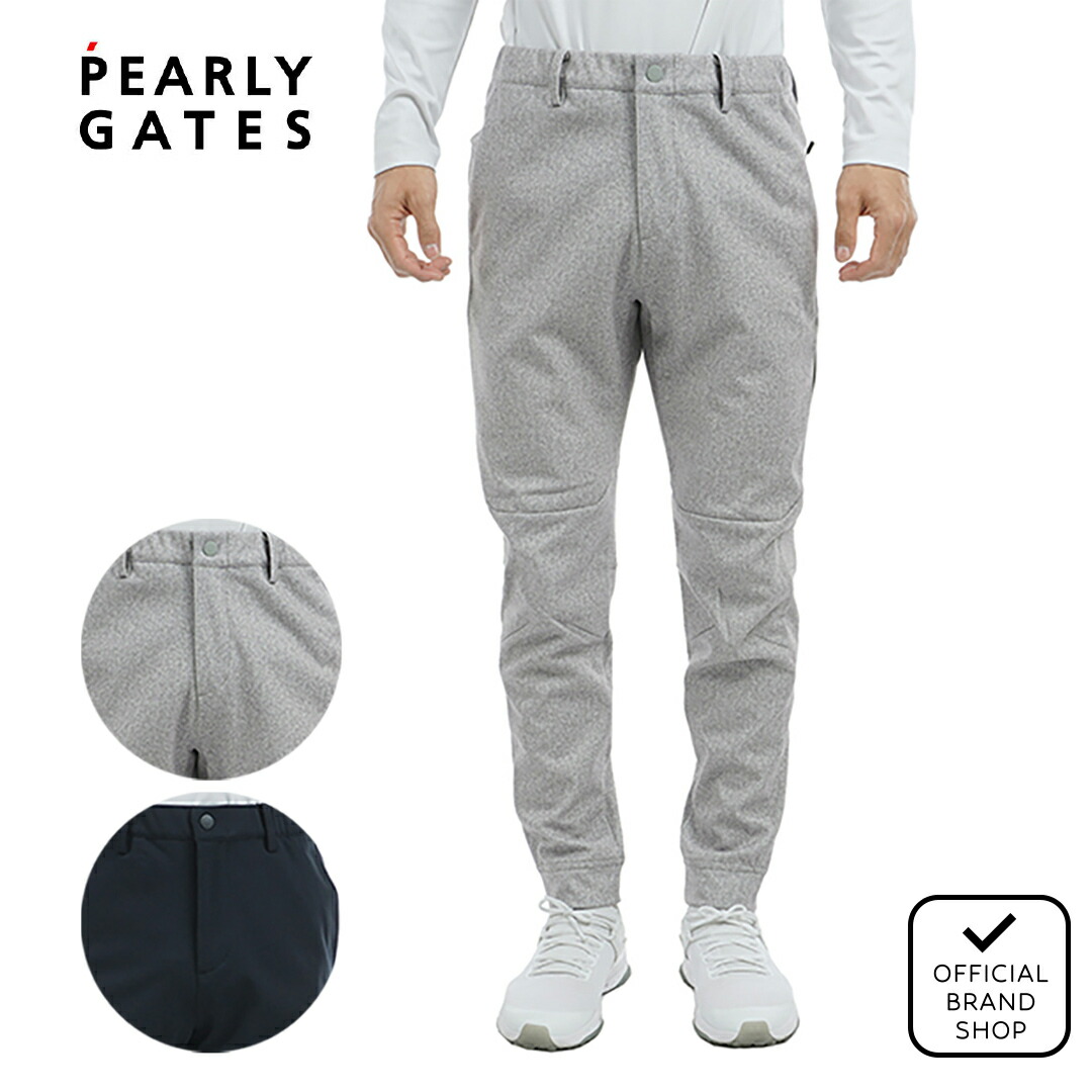 PEARLY GATES パーリーゲイツ パンツ ハート柄 ブラック系 4