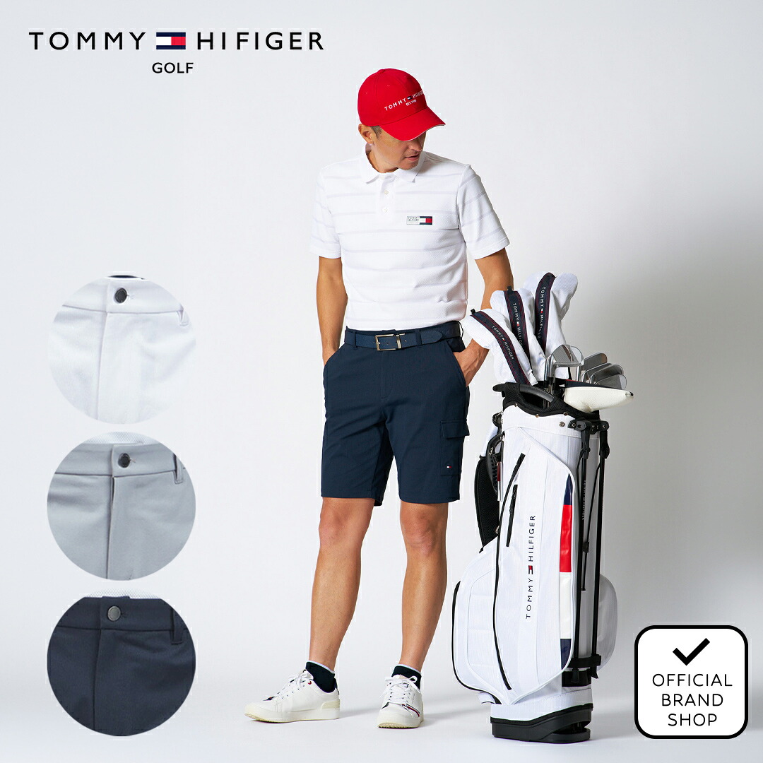【30%OFF】 【正規販売店】[Tommy Hilfiger Golf] メッシュ ショートパンツ ゴルフウェア パンツ ボトムス メンズ ゴルフ ウェア ストレッチ ハイテンション スポーティー 短パン 春夏 トミー ヒルフィガー ゴルフ THMA636 ヤマニゴルフ｜YAMANI GOLF 店 7,762円