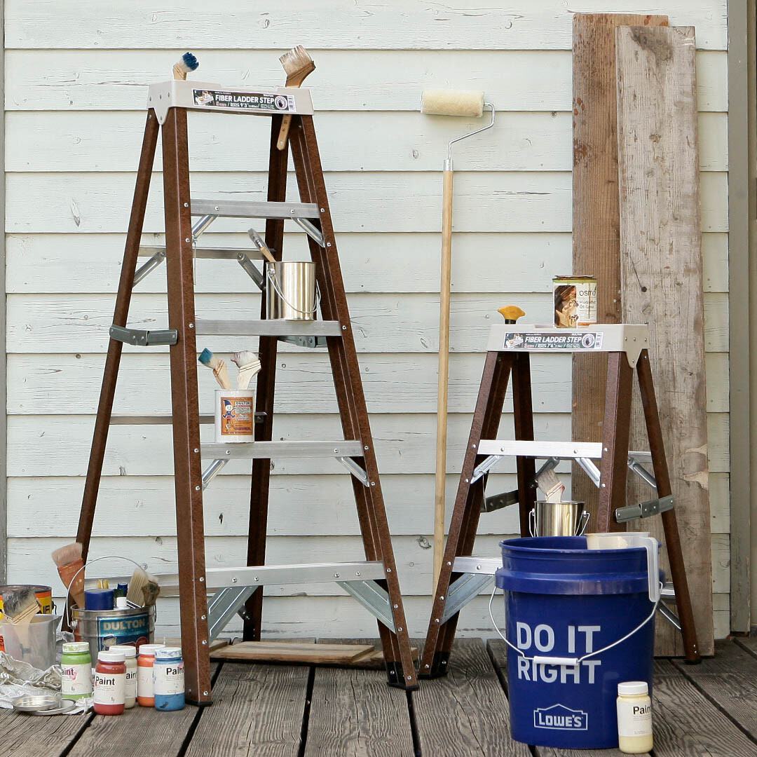 美品訳あり　廃盤 USA製 ミシガンラダー　MICHIGAN LADDER 脚立 楽天市場】ミシガンラダー michigan ladder Wood Step Ladder