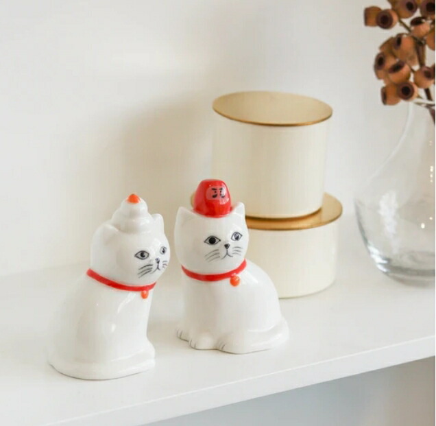 お正月飾り 置物】鏡餅 茶トラ猫☆鏡もち 玄関 グッズ インテリア