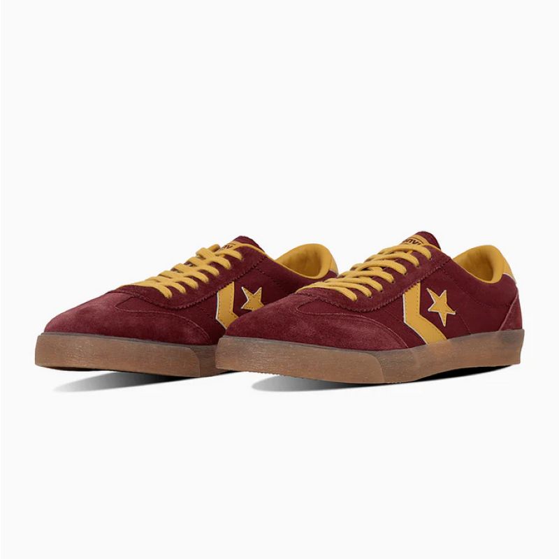 【セール30%OFF】CONVERSE 25FW 9/26 ROADCLASSIC SK OX バーガンディ/オレンジ 33702151