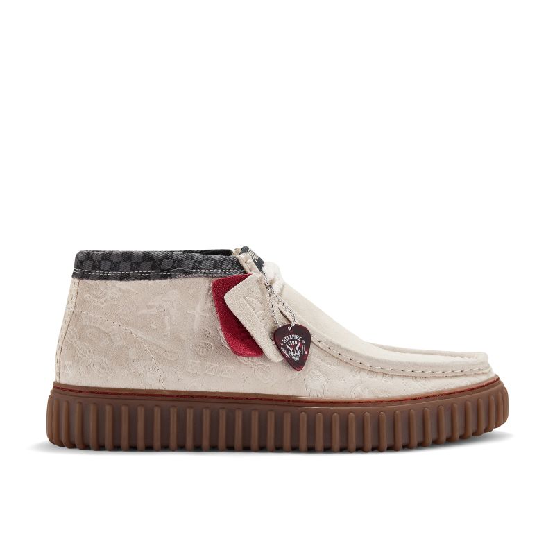 【セール30%OFF】【クラークス オリジナルス/M トーヒルハイ/ストレンジャーシングス】Clarks AW25 11/13 M Torhill Hi ST Off White -Stranger Things- 26183432 13,121円